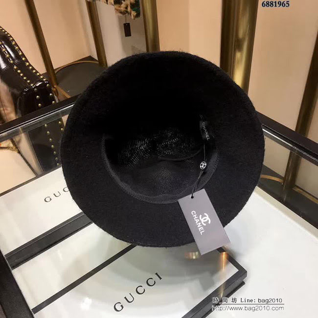 CHANEL香奈兒 火爆款 秋冬新品經典盆帽 6881966 LLWJ6776